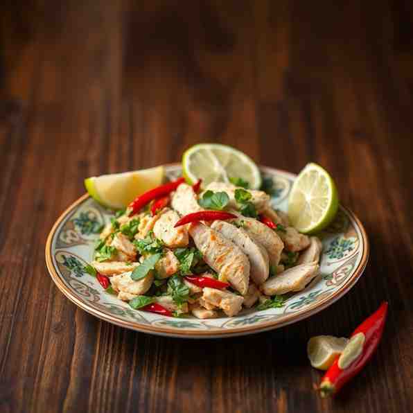 Lao Larb - Spicy Herby Chicken Recipe